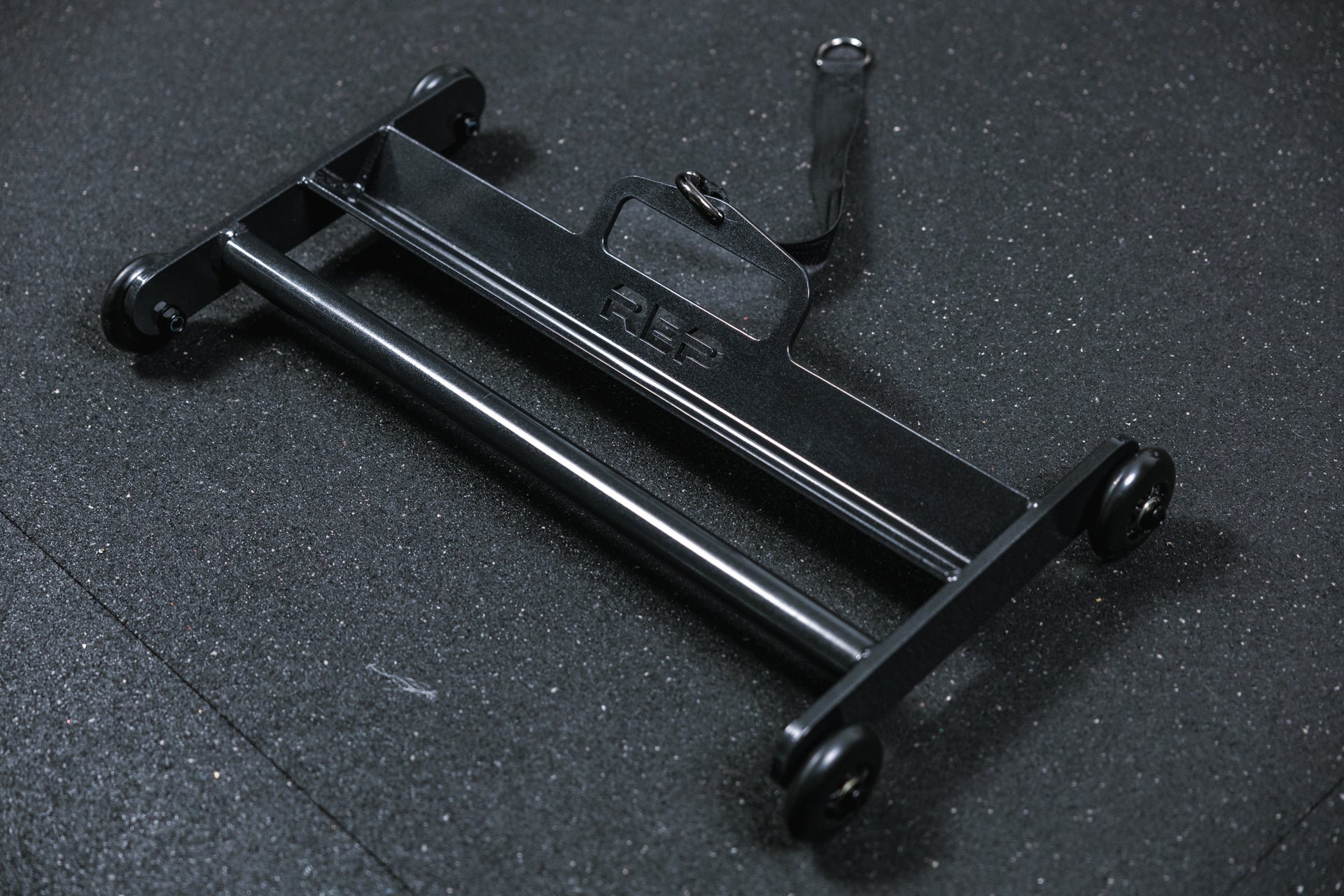 Glute ham roller with strap